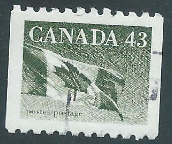 Canada - Y&T 1297 (o) - Drapeau -