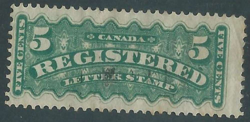 Canada - Lettre chargée - Y&T 0002 (o) 