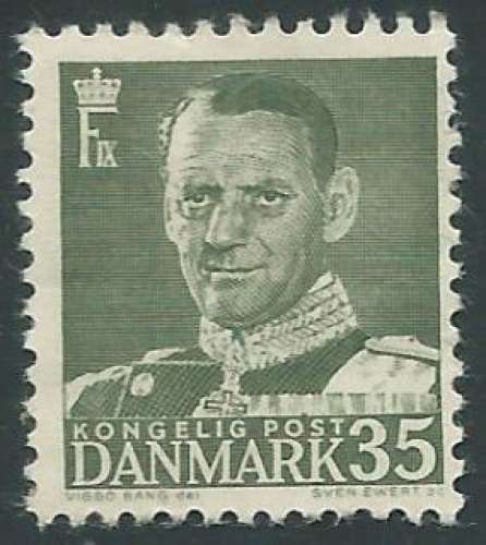 Danemark - Y&T 0322 (*) - Roi Frédéric IX -