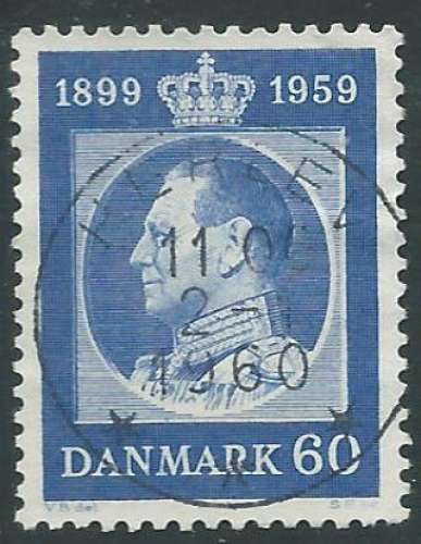 Danemark - Y&T 0380 (o) - Roi Frédéric IX -