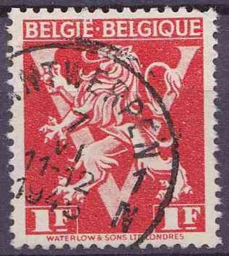 BELGIQUE 1945 OBLITERE N° 680A