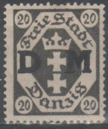 Dantzig 1921-23 - Service 20 p.