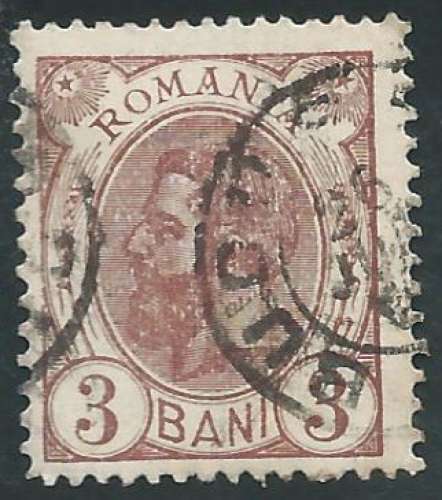 Roumanie - Y&T 0101 (o) - Roi Charles 1er - 