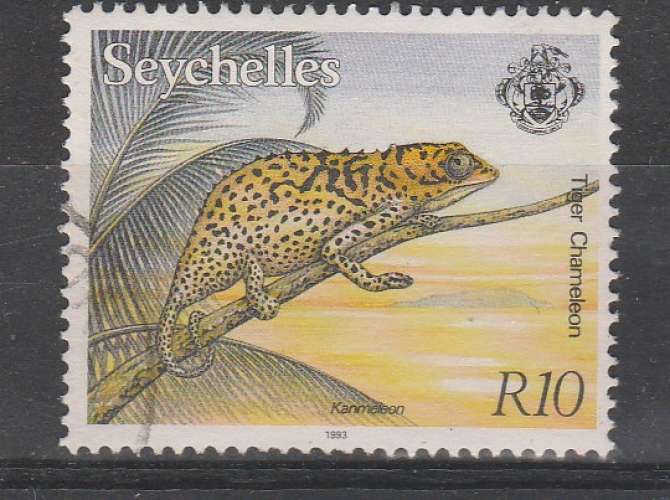 Seychelles Caméléon 1993 YT 766 o