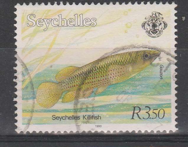 Seychelles poissons  1993 YT 763 o