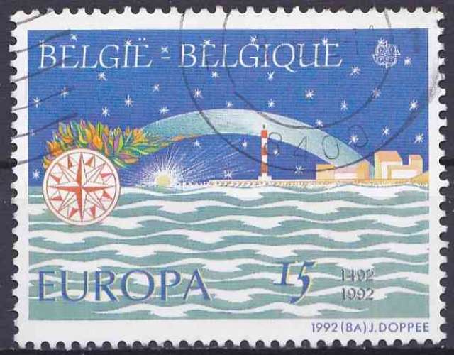 BELGIQUE 1992 OBLITERE  N° 2454 europa