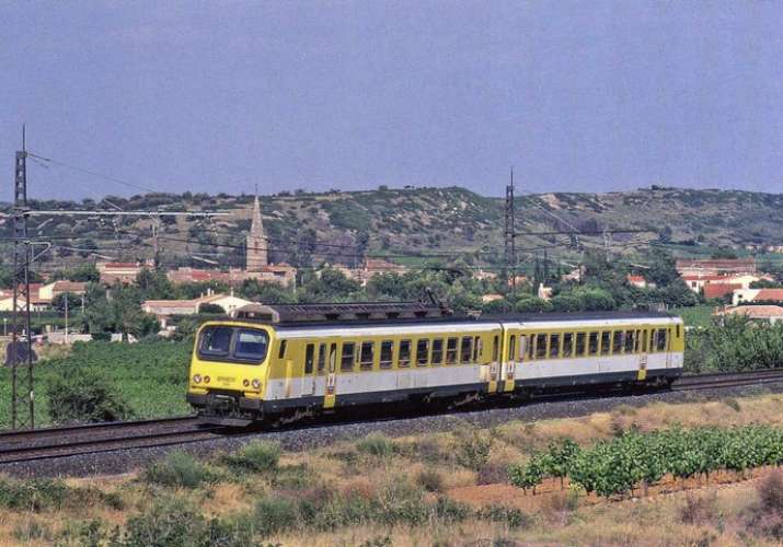 ACACF 503 - Automotrice Z 7300 vers NEVIAN - Aude 11 - SNCF