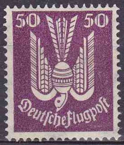 ALLEMAGNE REICH 1922 NEUF* charnière Poste aérienne N° 5