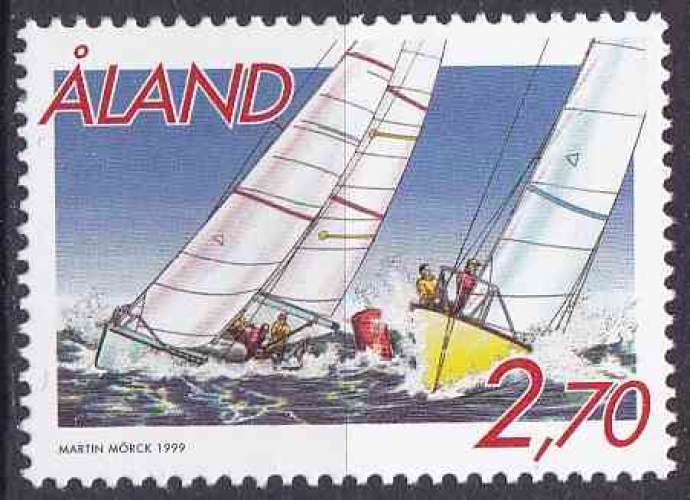 ALAND 1999 NEUF** MNH N° 158 Régate