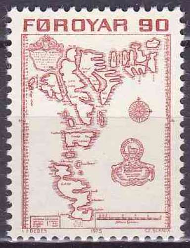 FEROE 1975 NEUF** MNH N° 7