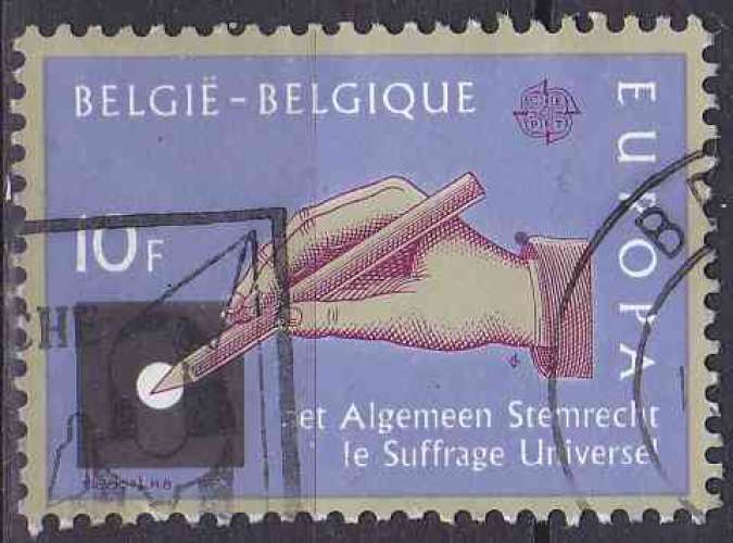 BELGIQUE 1982 oblitéré n° 2048 europa