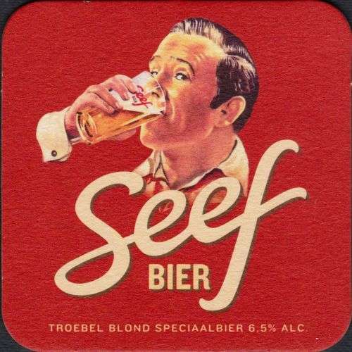 Belgique Sous bock Seef Bier