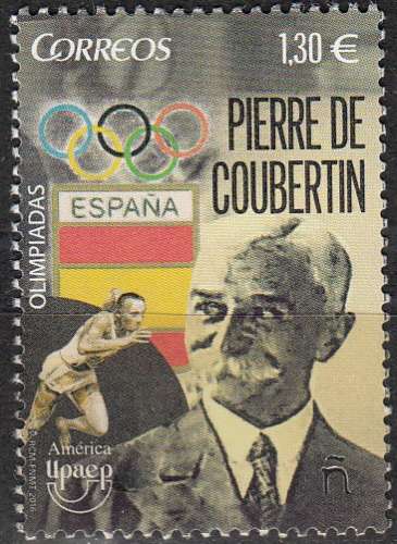 España 2016 UPAEP Pierre De Coubertin Neuf **