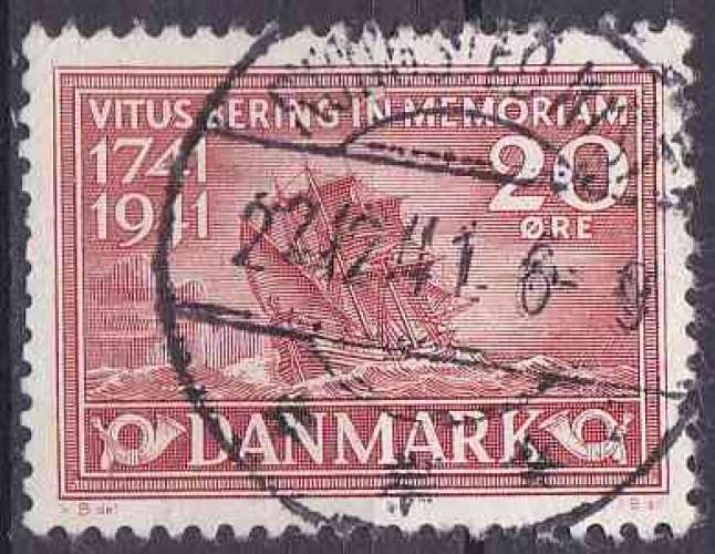 DANEMARK 1941 OBLITERE N° 279