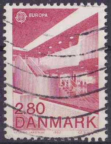 DANEMARK 1987 OBLITERE N° 897 europa