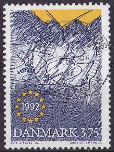 DANEMARK 1992 OBLITERE N° 1041 Expo92 à Séville