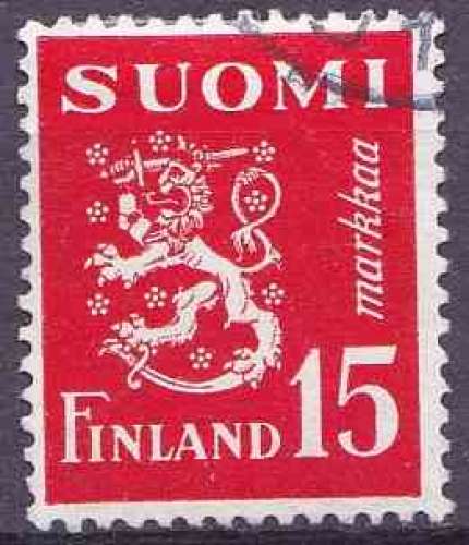 FINLANDE 1952 OBLITERE N° 385