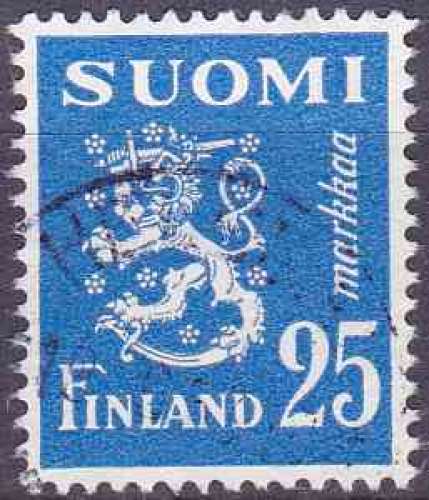 FINLANDE 1952 OBLITERE N° 386