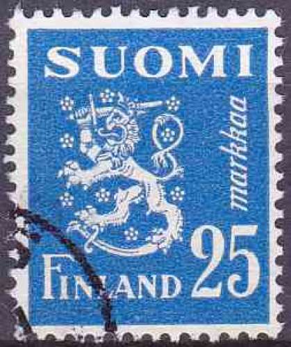 FINLANDE 1952 OBLITERE N° 386