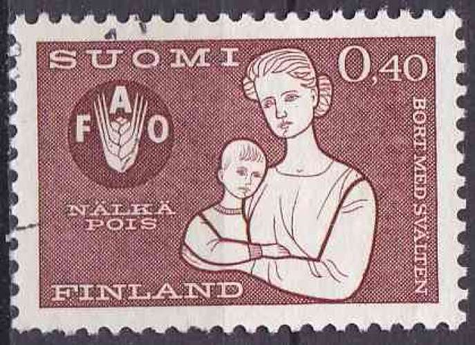 FINLANDE 1963 OBLITERE N° 550