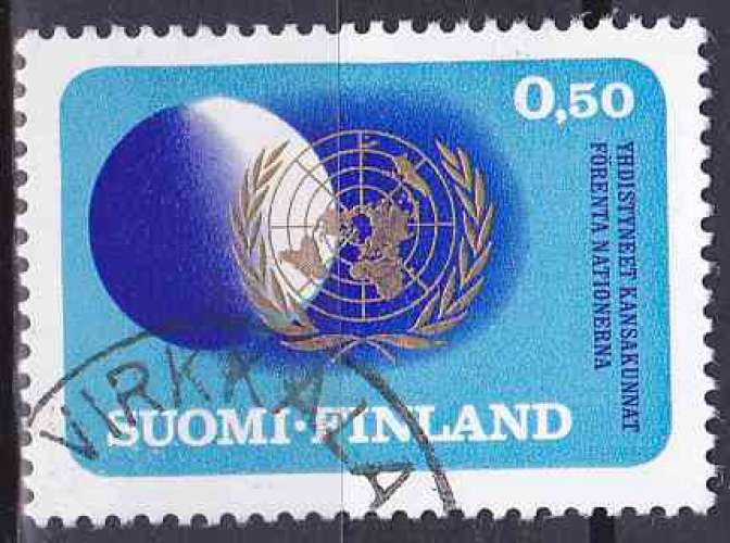 FINLANDE 1971 OBLITERE N° 650 ONU