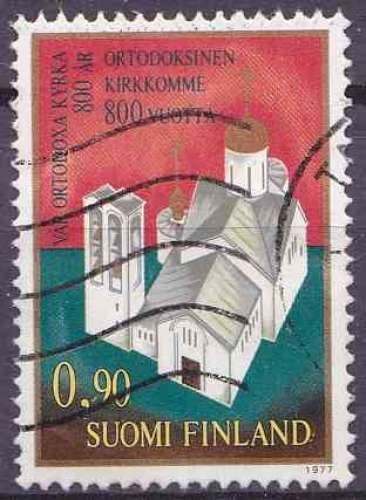 FINLANDE 1977 OBLITERE N° 776 Eglises