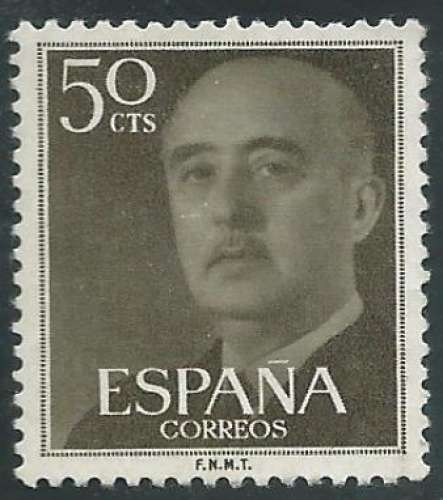 Espagne - Y&T 0860 (o) - Général Francisco Franco -