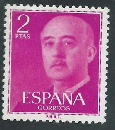 Espagne - Y&T 0865A (o) - Général Francisco Franco -