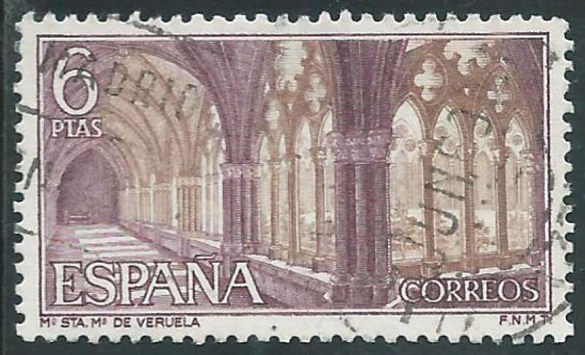 Espagne - Y&T 1495 (o) - Monastères -