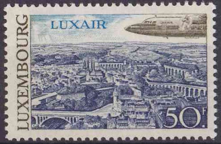 LUXEMBOURG 1968 NEUF** MNH Poste aérienne N° 21