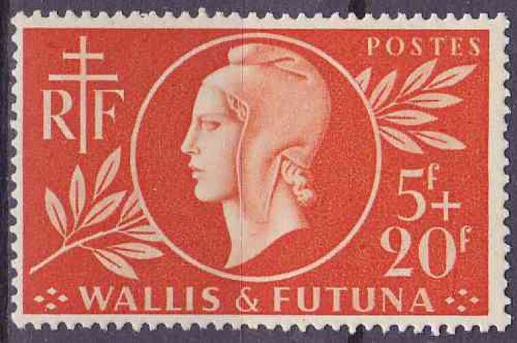 WALLIS ET FUTUNA 1944 NEUF* charnière N° 147