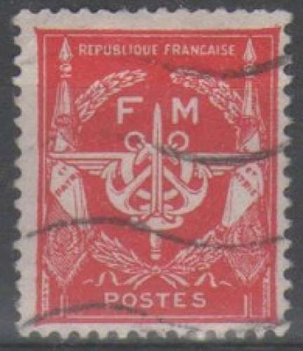 France 1958 - Franchise militaire