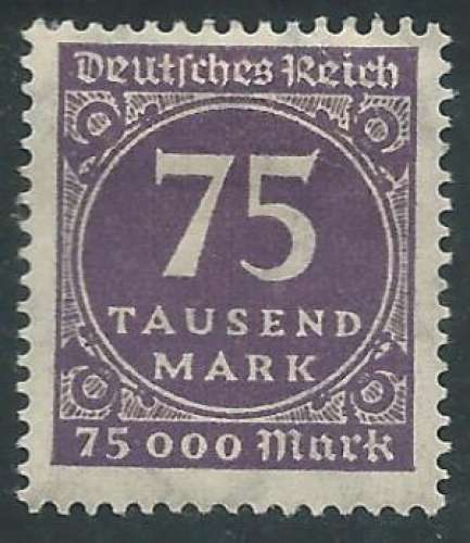 Allemagne - République de Weimar - Y&T 0293 (*) 