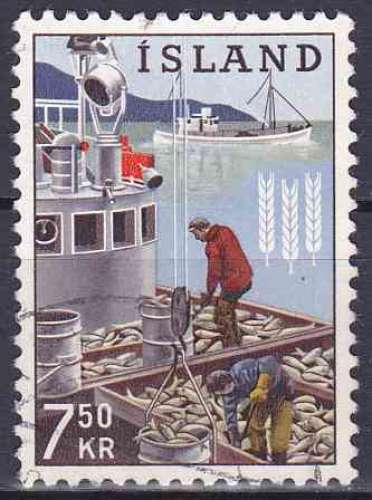 ISLANDE 1963 OBLITERE N° 326