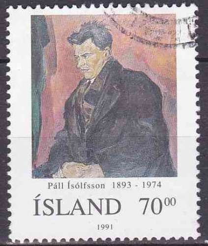 ISLANDE 1991 OBLITERE N° 705