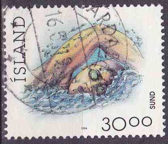 ISLANDE 1994 OBLITERE N° 751