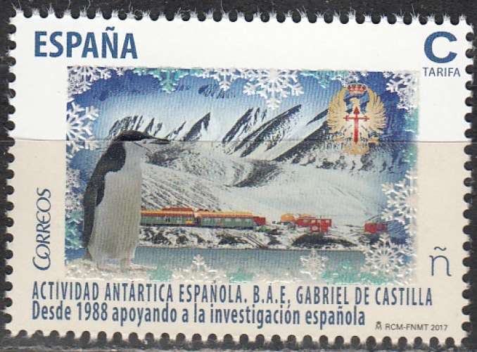 España 2017 Base antarctique Gabriel de Castilla Neuf **