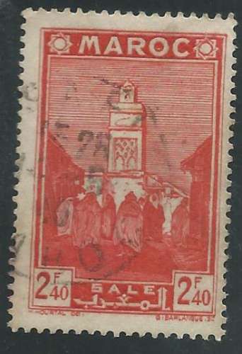 Maroc - Colonies Françaises - Y&T 0190 (o)