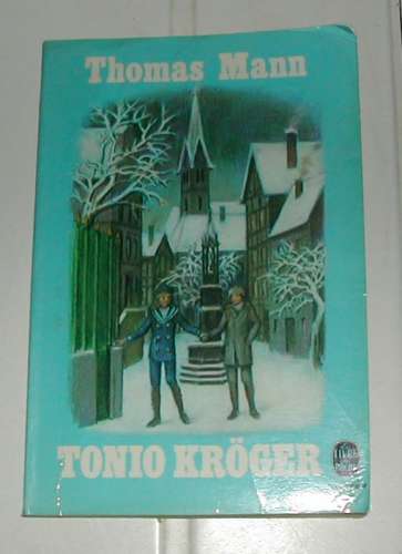 Livre Tonio Kröger de Thomas Mann