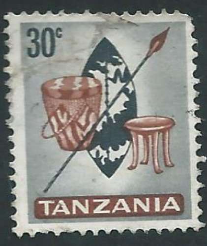 Tanzanie -  Y&T 0005 (o) - Artisanat -