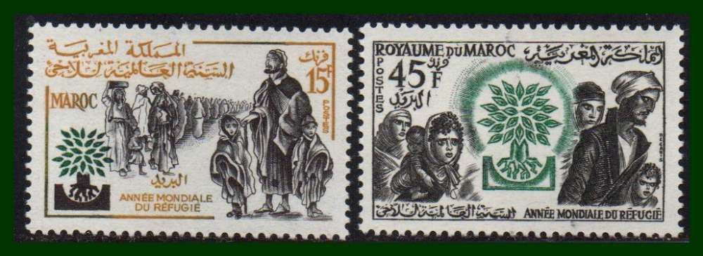 Maroc N° 402 / 403 ** 