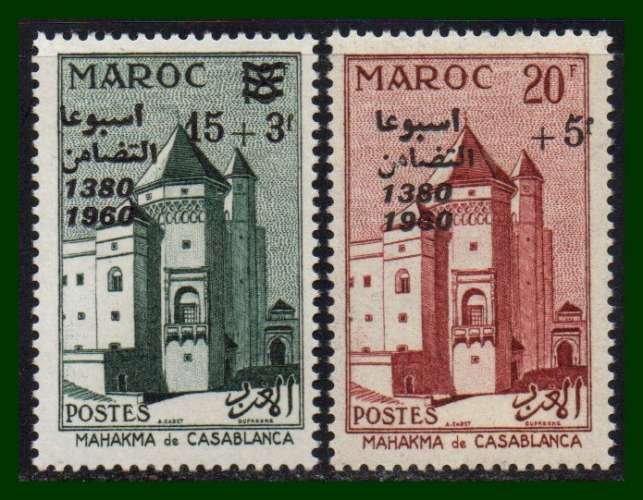 Maroc N° 411 / 412 ** 