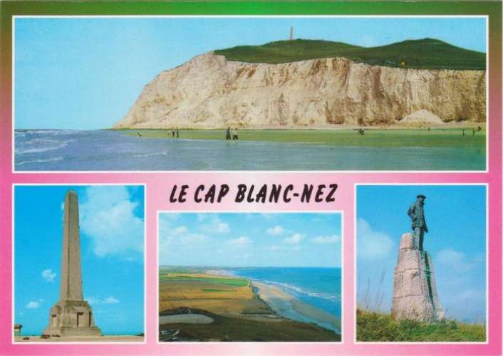 France CPM 62 Le Cap Blanc-Nez (multivues)