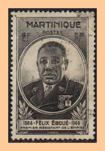 Martinique N° 218 Obl TB Eboué