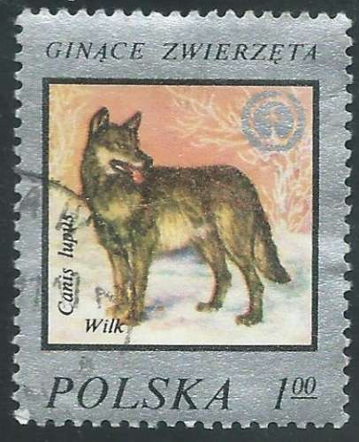 Pologne - Y&T 2334 (o) - Loups -