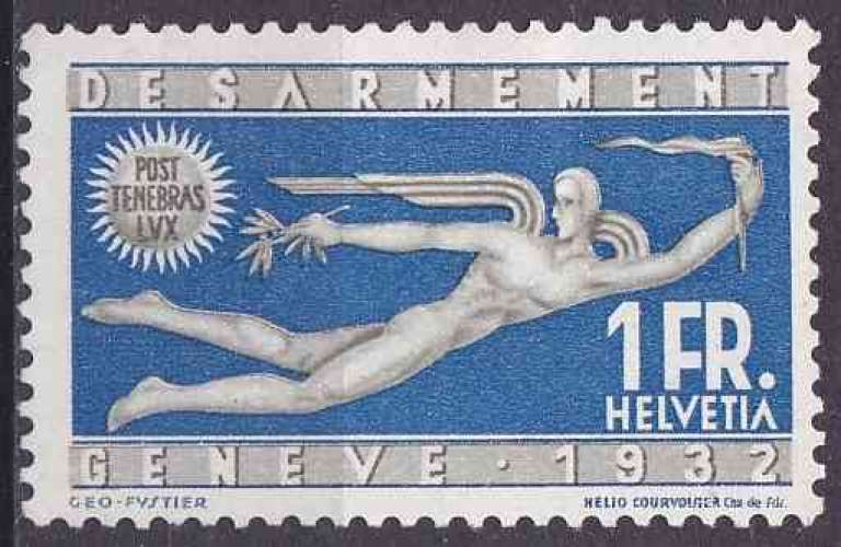 SUISSE 1932 NEUF charnière N° 259