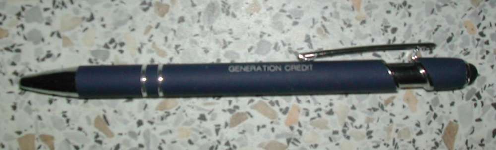 Stylo Pen Génération Crédit