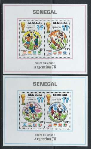 Sénégal Bloc N° 15/16** (MNH) 1978 - 