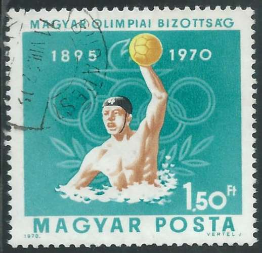 Hongrie - Y&T 2123 (o) - Water-polo -