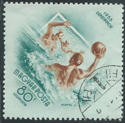 Hongrie - Poste Aérienne - Y&T 0108 (o) - Water-polo -